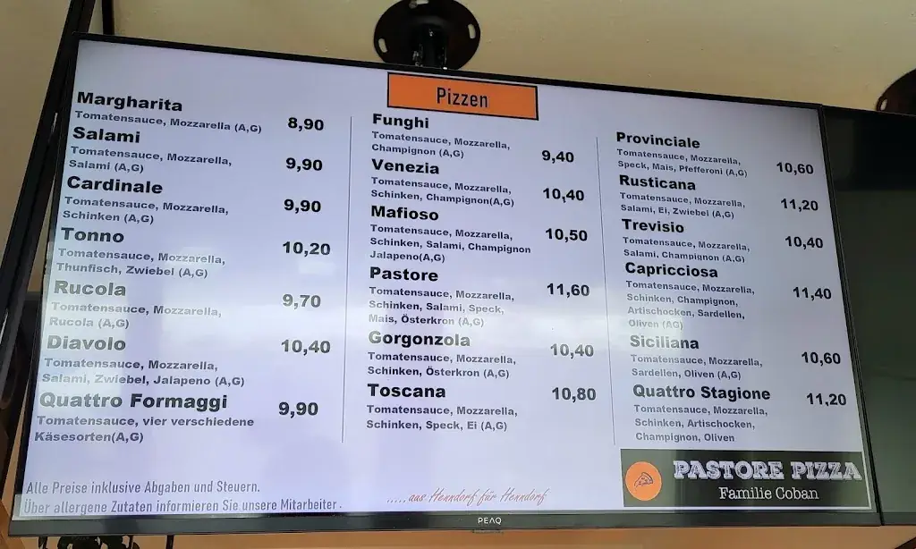 Menu_Pastore Pizza_Henndorf am Wallersee_image_1