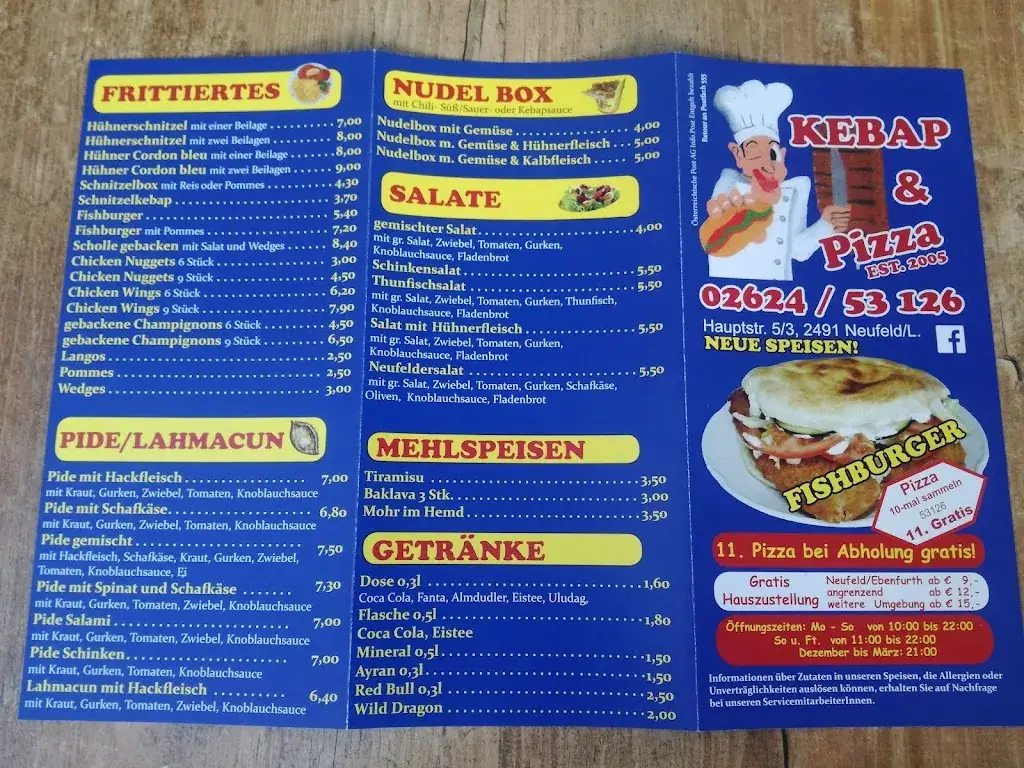 Menu_Kebap & Pizza Neufeld an der Leitha_Neufeld an der Leitha_immagine_3