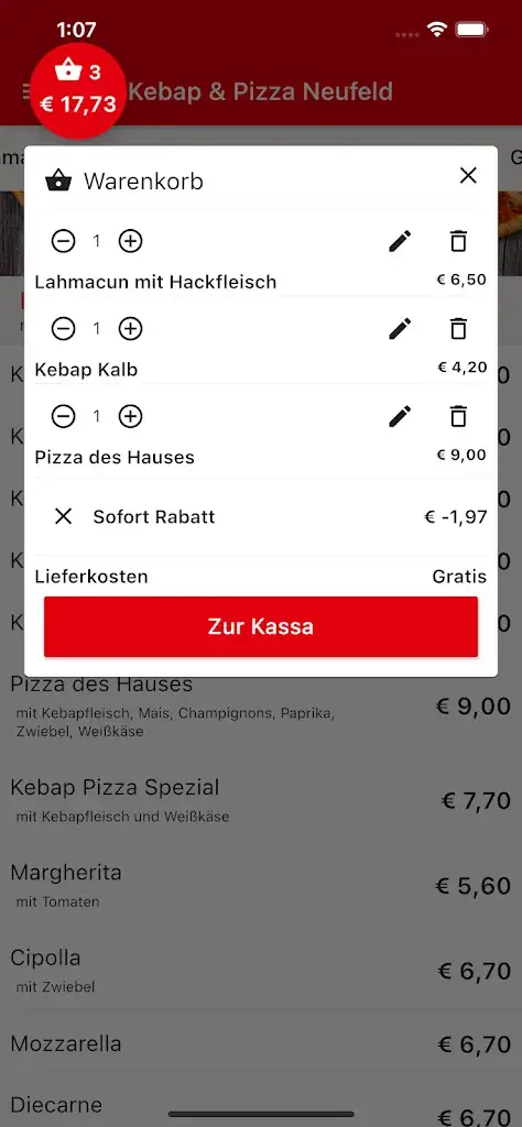 Menu_Kebap & Pizza Neufeld an der Leitha_Neufeld an der Leitha_immagine_4