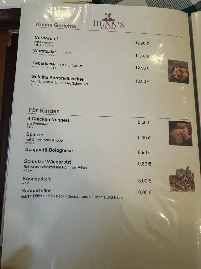 Menu_RESTAURANT HÜNNS_Grossgmain_image_2