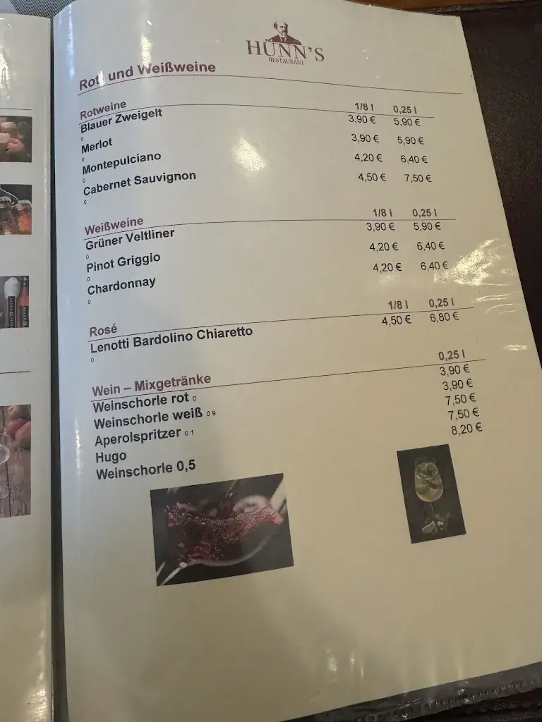 Menu_RESTAURANT HÜNNS_Grossgmain_image_4