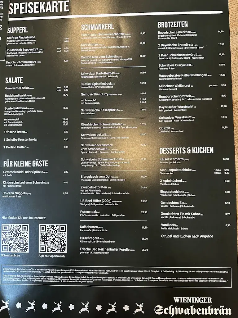 Menu_Wieninger Schwabenbräu_Grossgmain_image_2