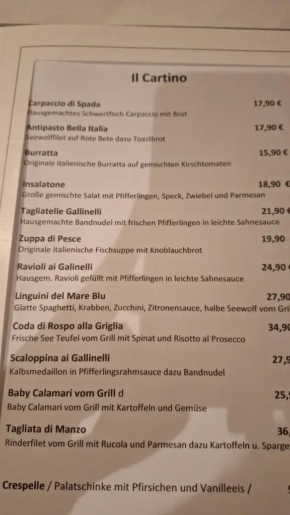 Menu_Restaurante Pizzeria Bella Italia_Grossgmain_image_2