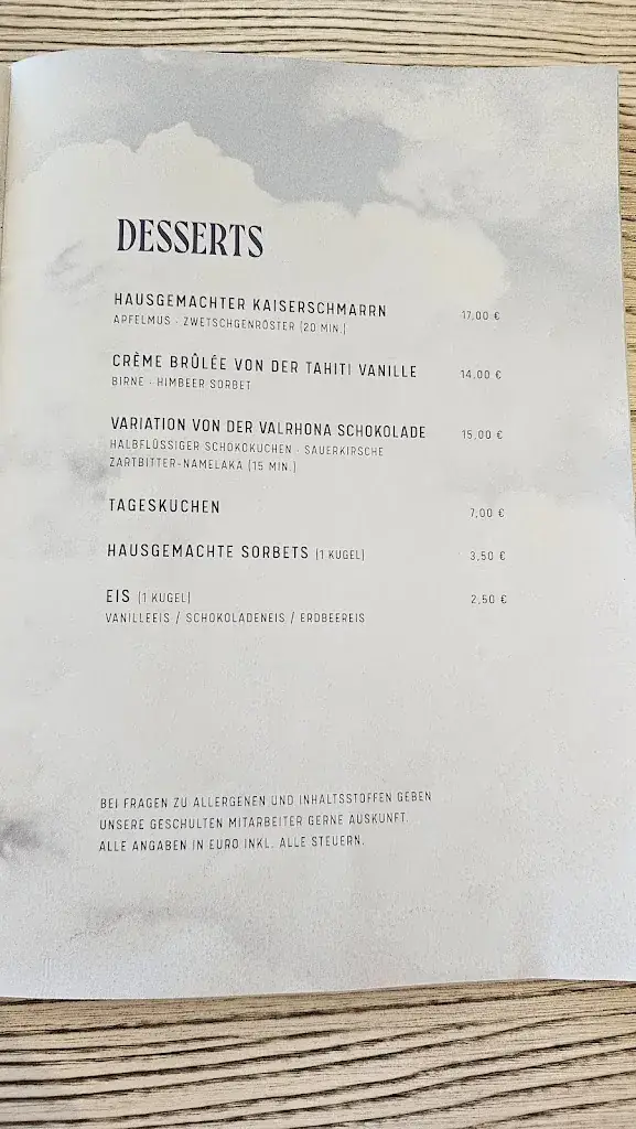 Menu_Wolke 7 - Sky Lounge Grossarl_Grossarl_image_2