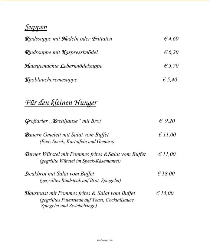 Menu_Hotel Gasthof Schützenhof_Grossarl_image_4