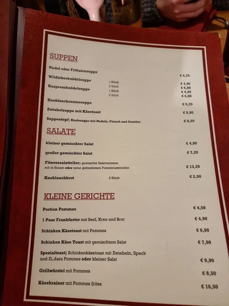 Menu_Gasthof Grossarltal - Aschaustüberl_Grossarl_image_2