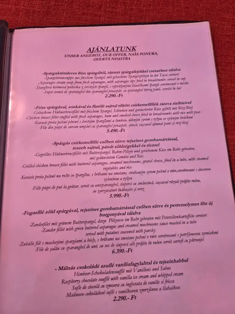 Menu_Paprika Csárda_Nickelsdorf_image_1