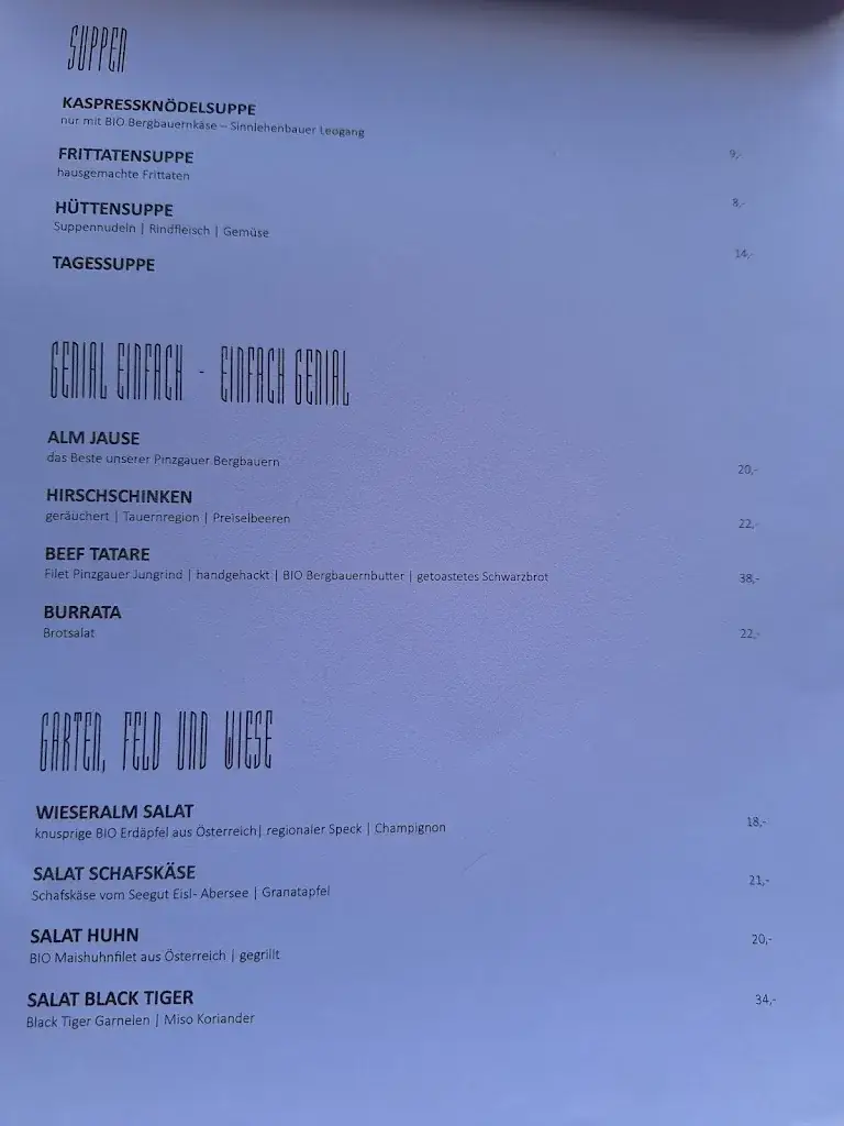 Menu_Wieser Alm_Hinterglemm_immagine_4