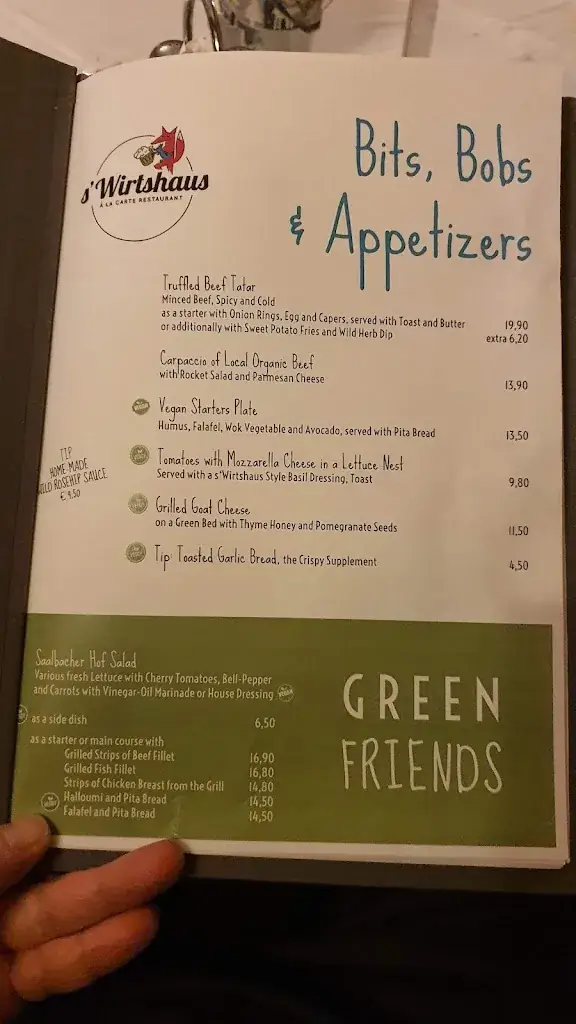 Menü_Restaurant s'Wirtshaus_Hinterglemm_Bild_3