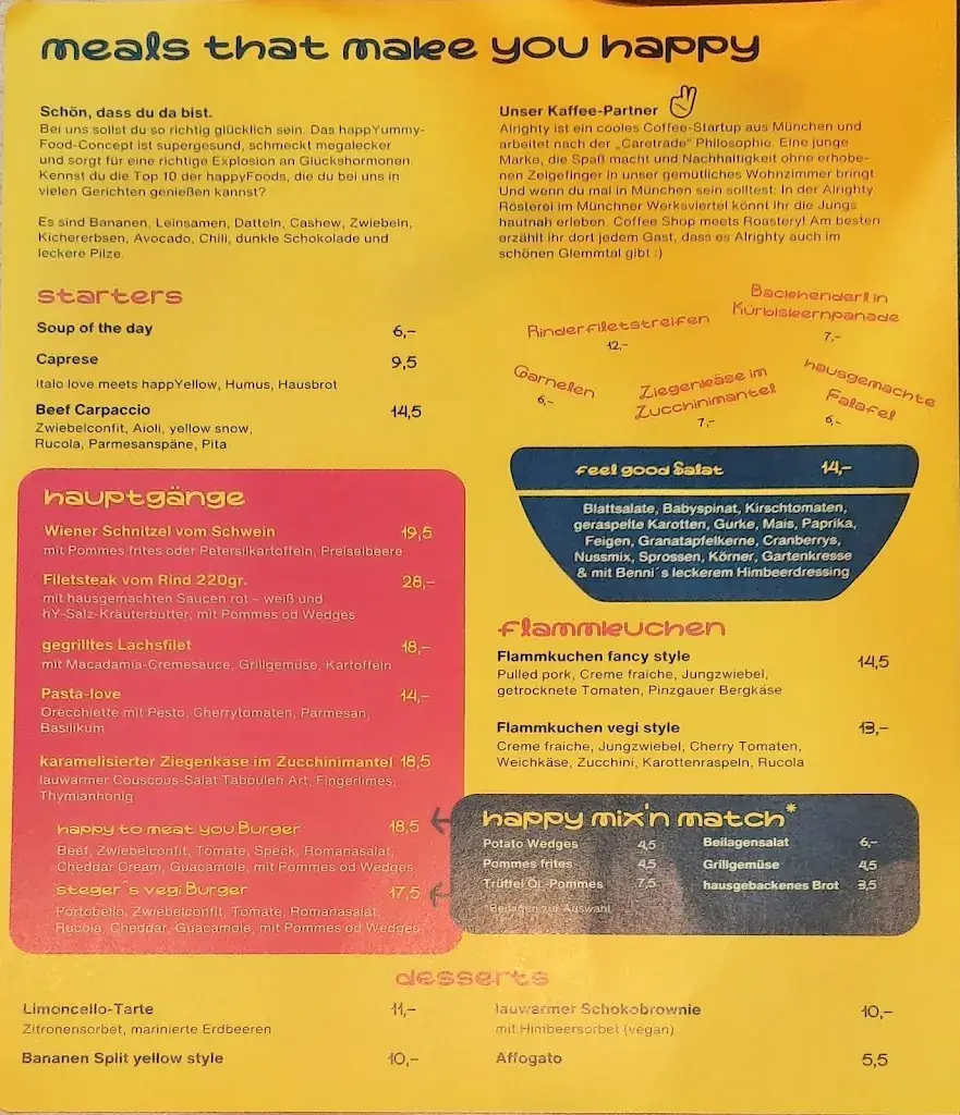Menü_happYellow Restaurant_Hinterglemm_Bild_2
