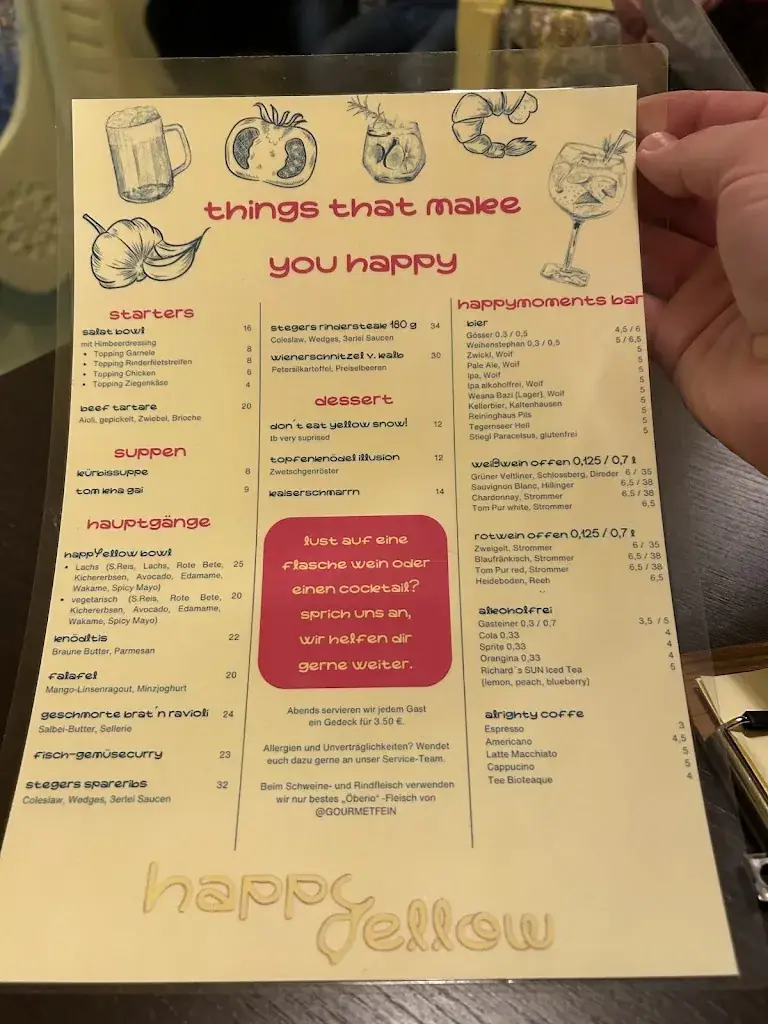 Menü_happYellow Restaurant_Hinterglemm_Bild_3