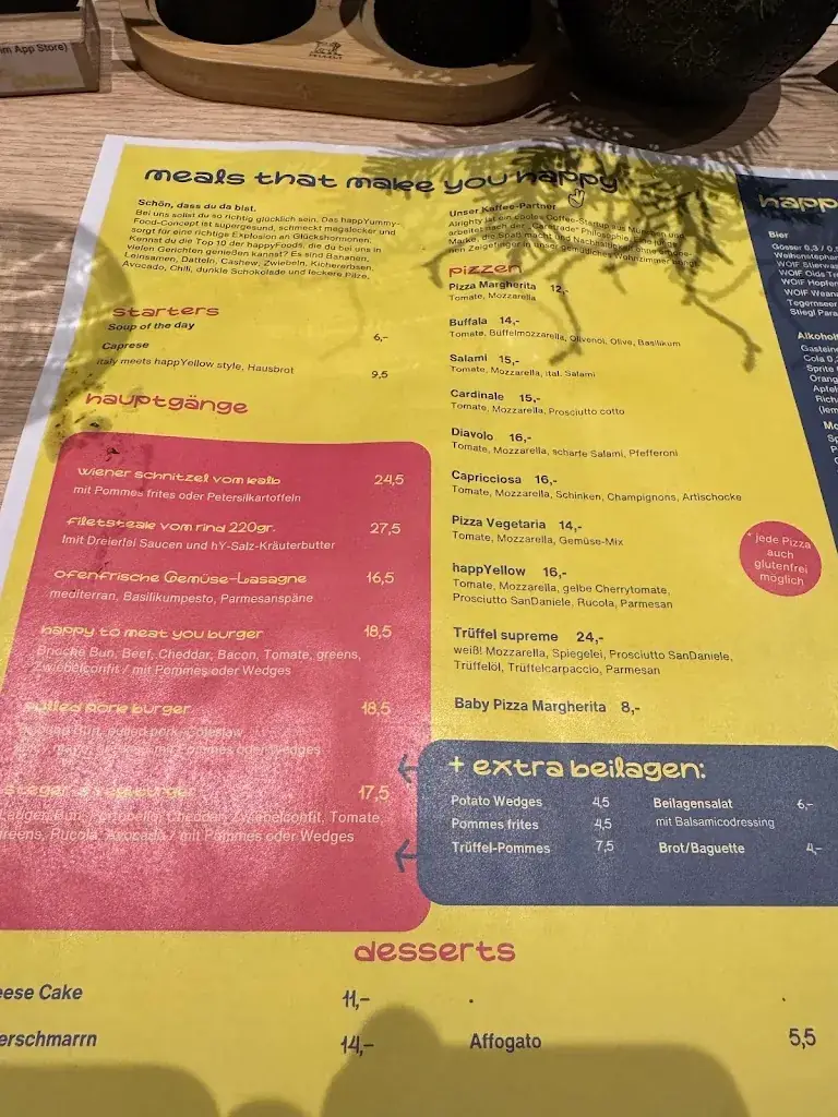 Menü_happYellow Restaurant_Hinterglemm_Bild_4