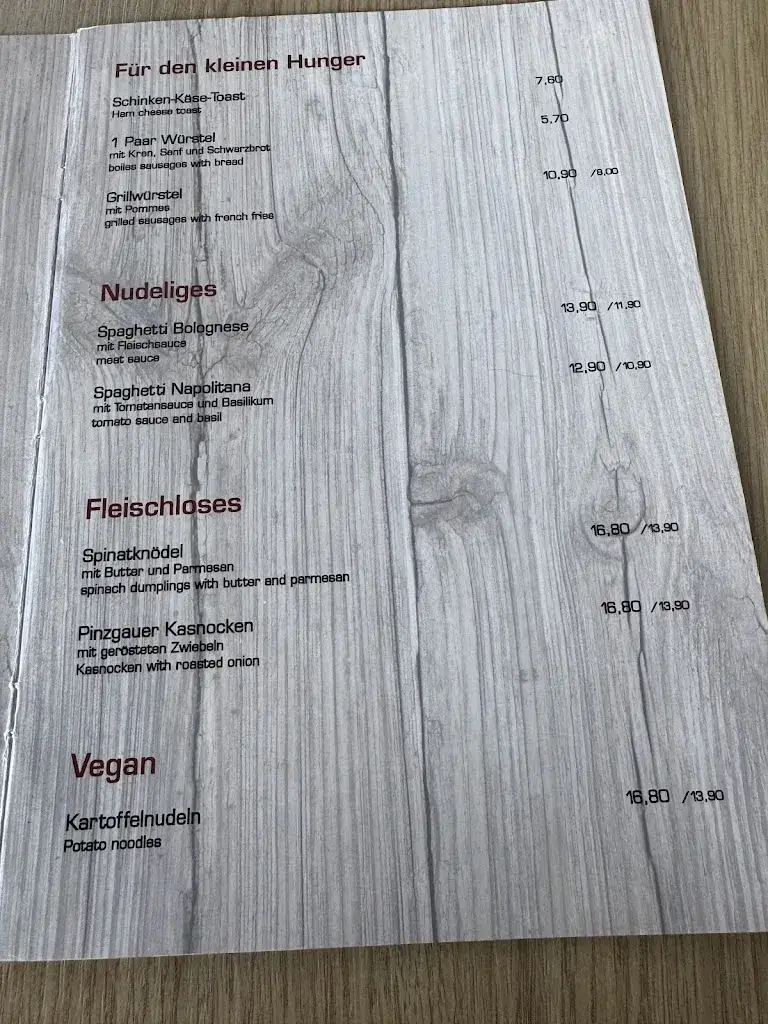 Menu_Gasthof Sahnealm_Hollersbach im Pinzgau_image_4