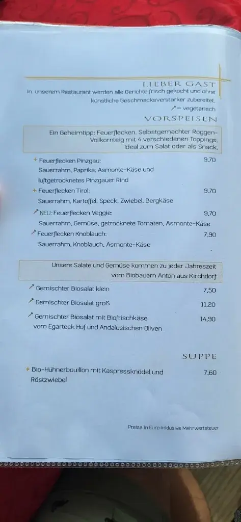 Menu_Restaurant Sunnseit_Hollersbach im Pinzgau_image_1