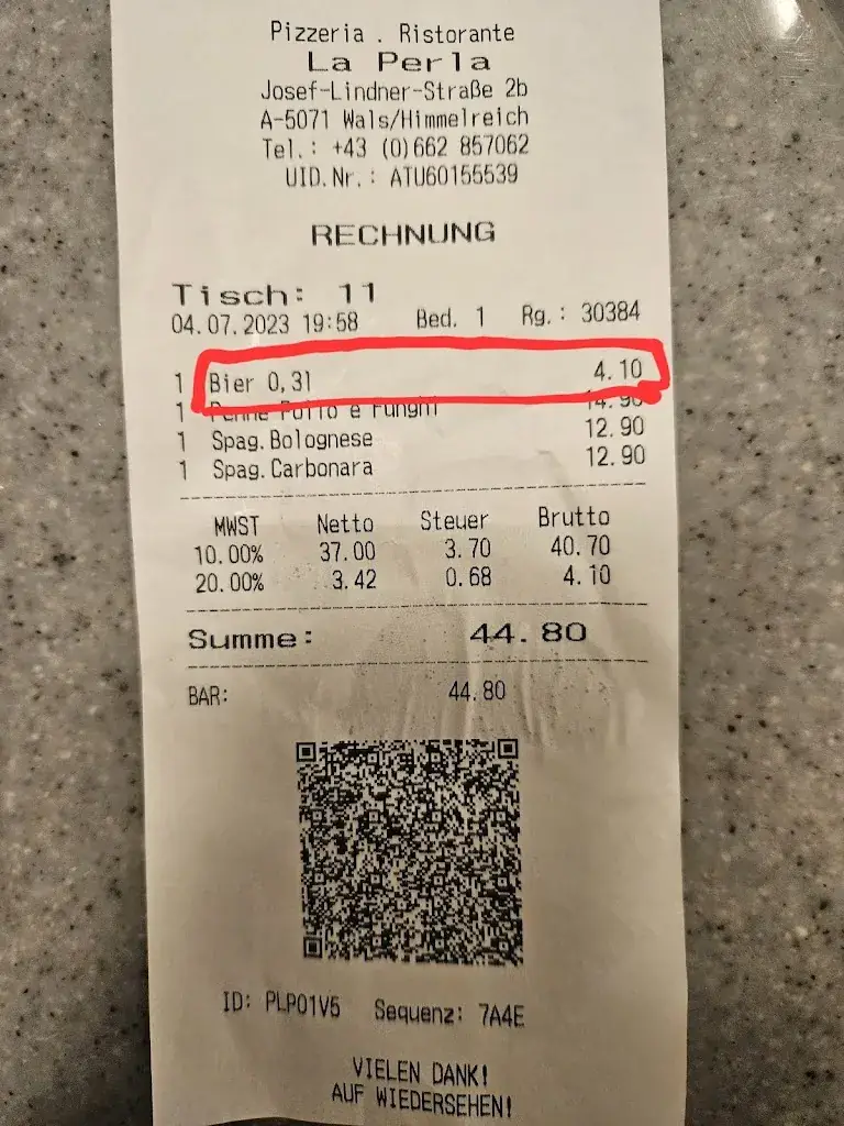 HTC DesireX_Pizzeria La Perla_Himmelreich_review