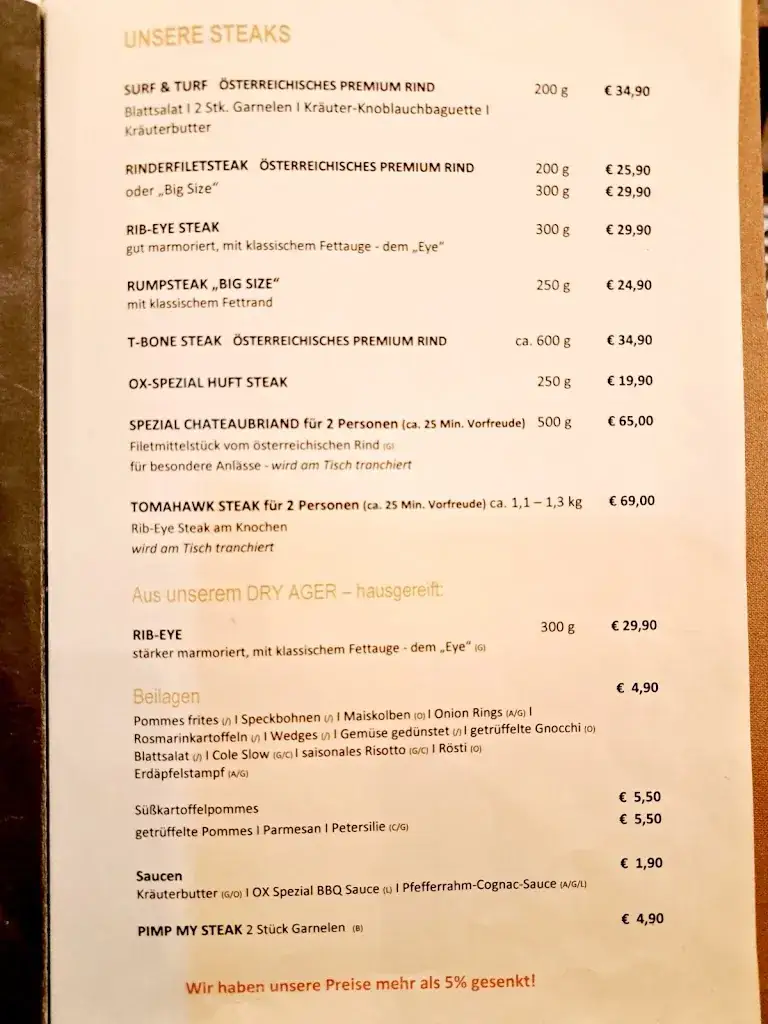 Menu_OX Steaks & Grill_Neudörfl_image_3