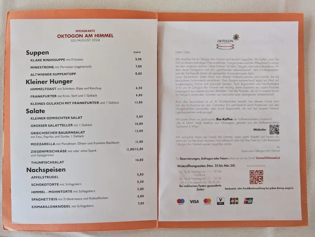 Menu_Café Restaurant Oktogon AM HIMMEL_Himmelreich_image_1