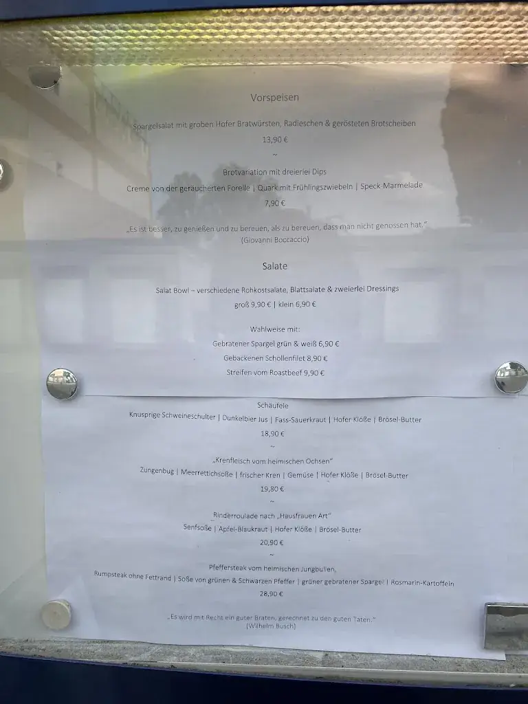 Menu_Stumpf's Restaurant 