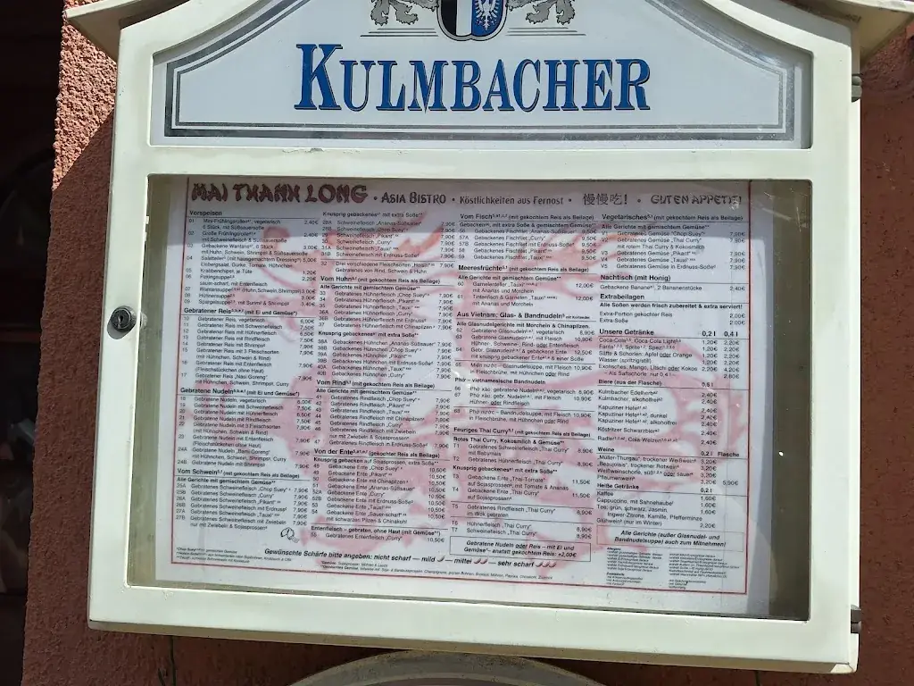 Menü_MAI THANH LONG Asia Bistro Imbiss_Hof_Bild_1