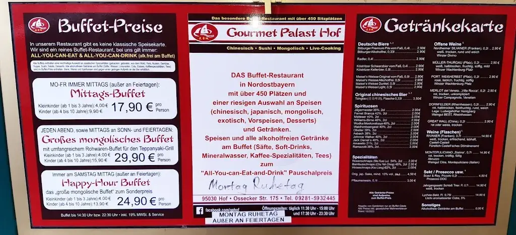 Menu_Gourmet Palast Hof_Hof_immagine_1