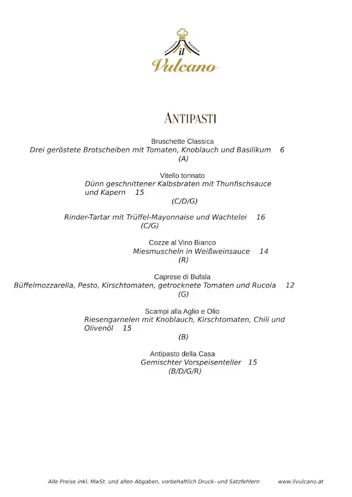 Menu_Ristorante Il Vulcano_Neudörfl_image_3