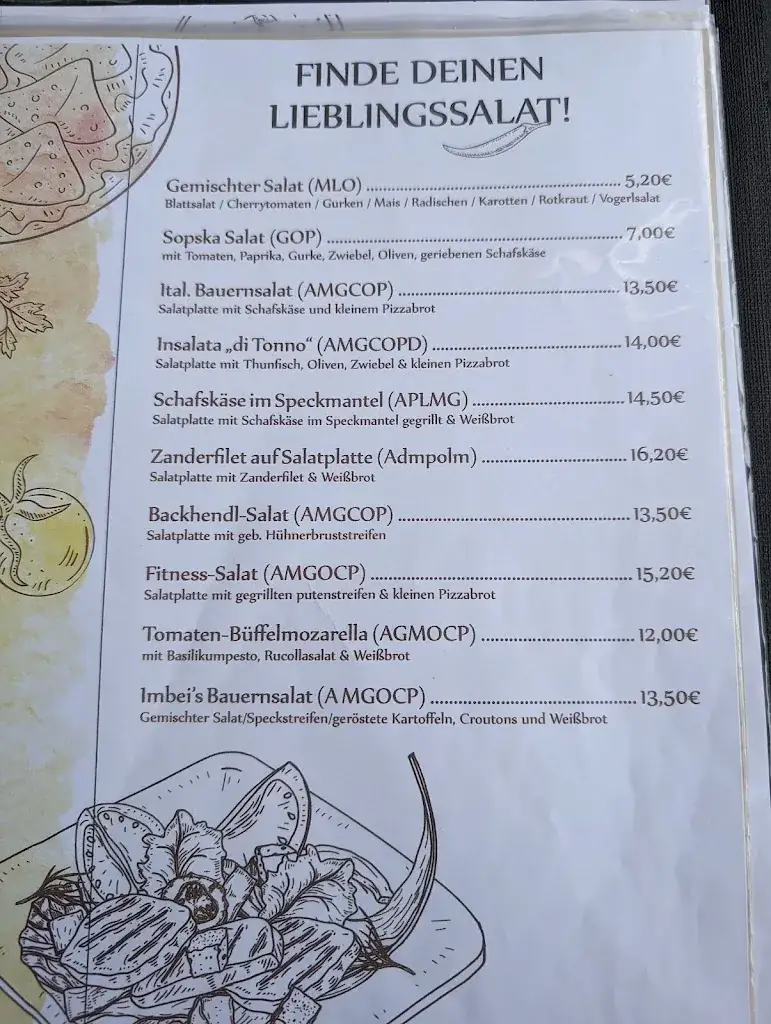 Menu_Restaurant Pizzeria Imbei_Kuchl_image_1