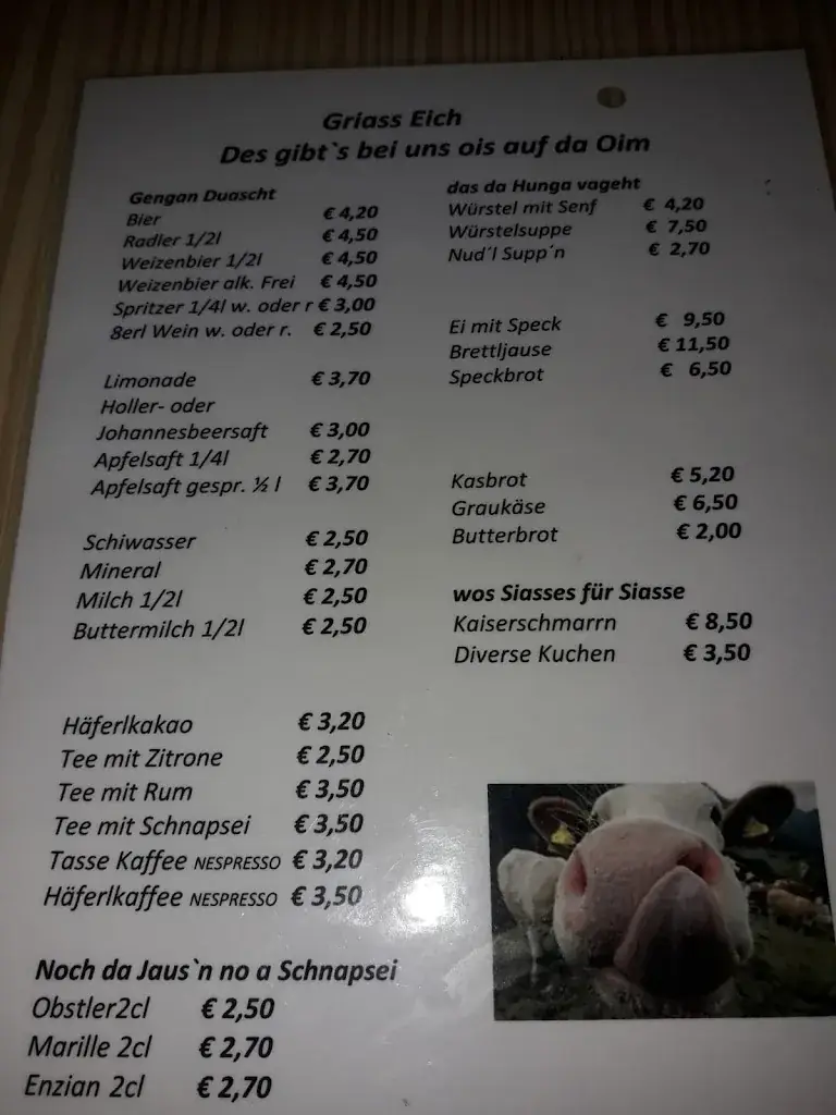 Menü_Steinkaralm_Kleinarl_Bild_2