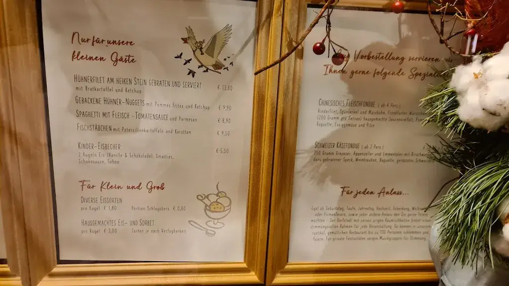 Menu_Restaurant Grainer´s Dorfstadl_Kaprun_immagine_2