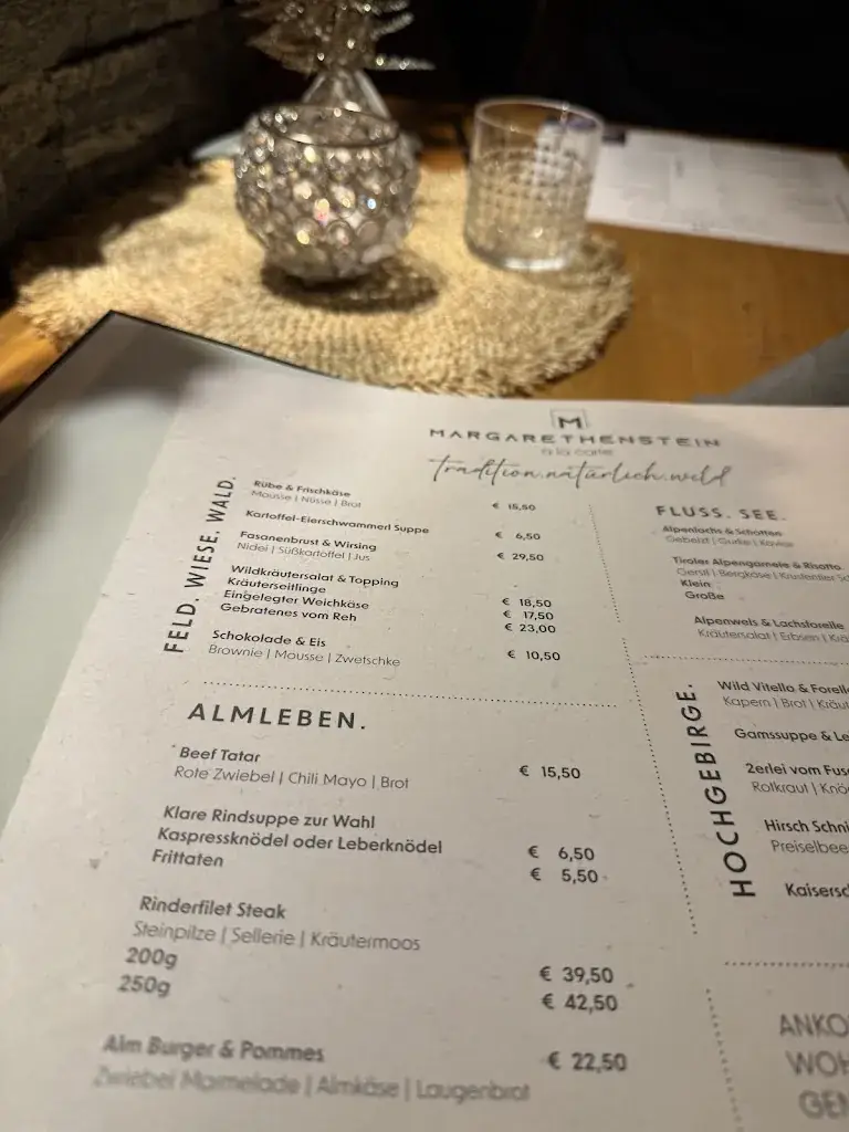 Menu_Restaurant Margarethenstein by Magdalena_Kaprun_imagen_1