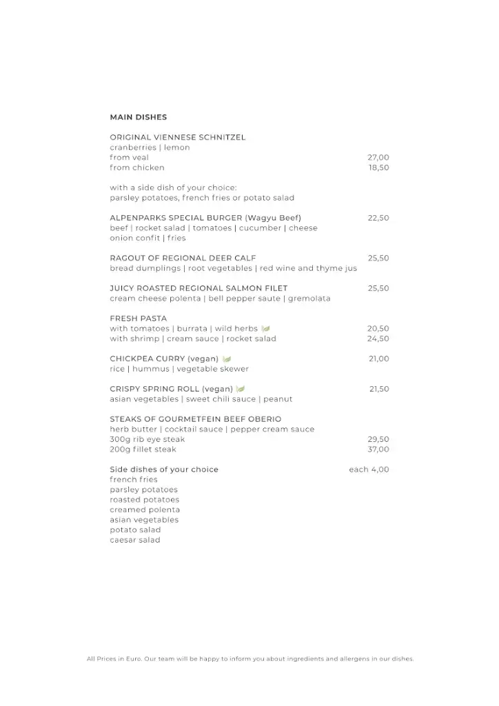 Menu_Orgler's Restaurant Kaprun_Kaprun_image_3