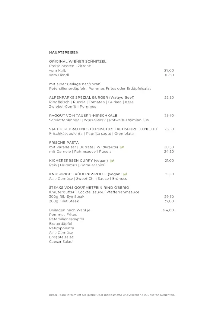 Menu_Orgler's Restaurant Kaprun_Kaprun_image_4