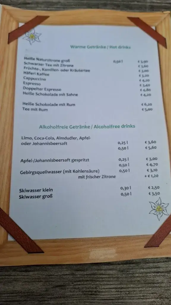 Menu_Alpengasthaus Glocknerblick_Kaprun_image_3