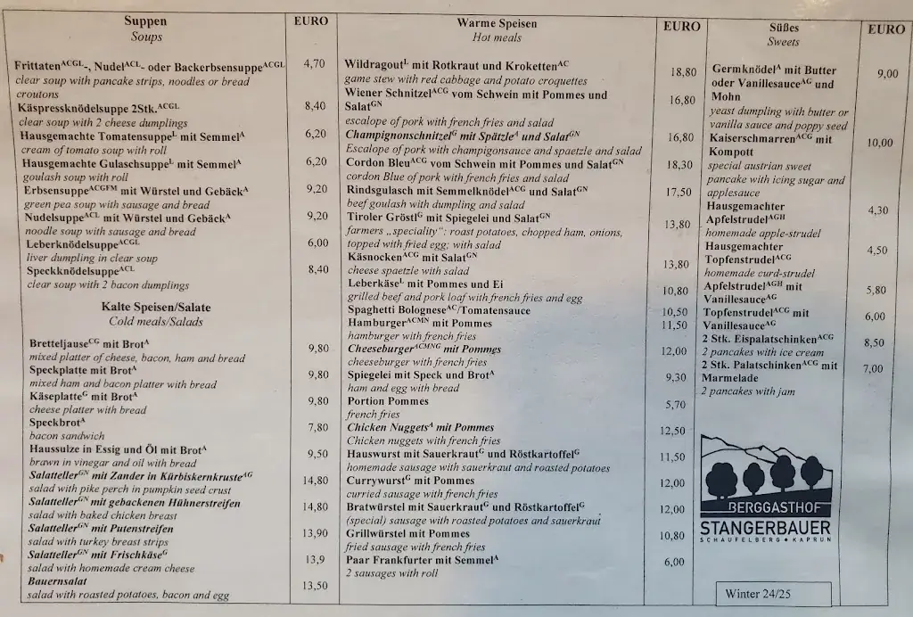 Menu_Berggasthof Stangerbauer_Kaprun_image_2