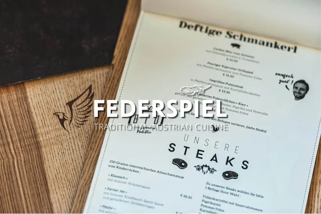 Menu_Federspiel Restaurant Kaprun – Traditional Austrian Cuisine_Kaprun_image_3