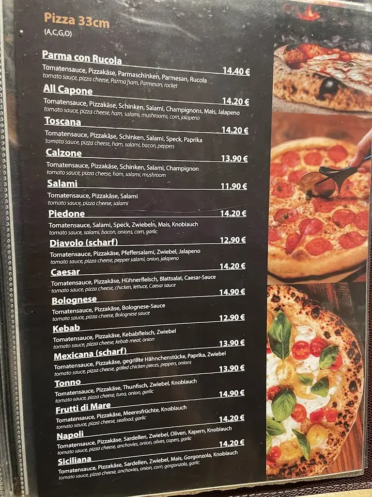 Menu_Restaurant Pizzeria Napoli_Kaprun_image_1