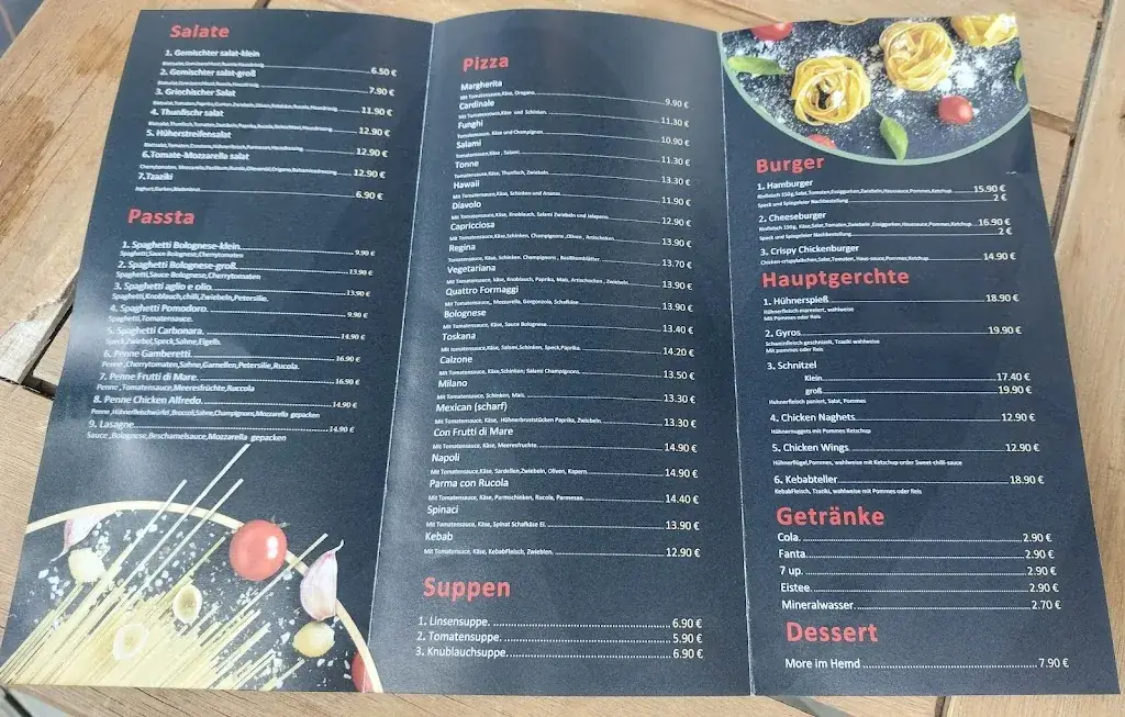 Menu_Restaurant Pizzeria Napoli_Kaprun_image_3