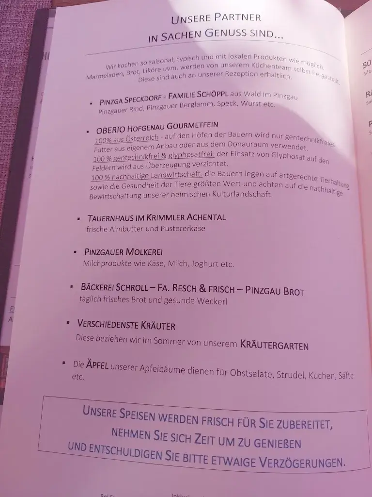 Menu_Restaurant Hotel Post Krimml_Krimml_image_1