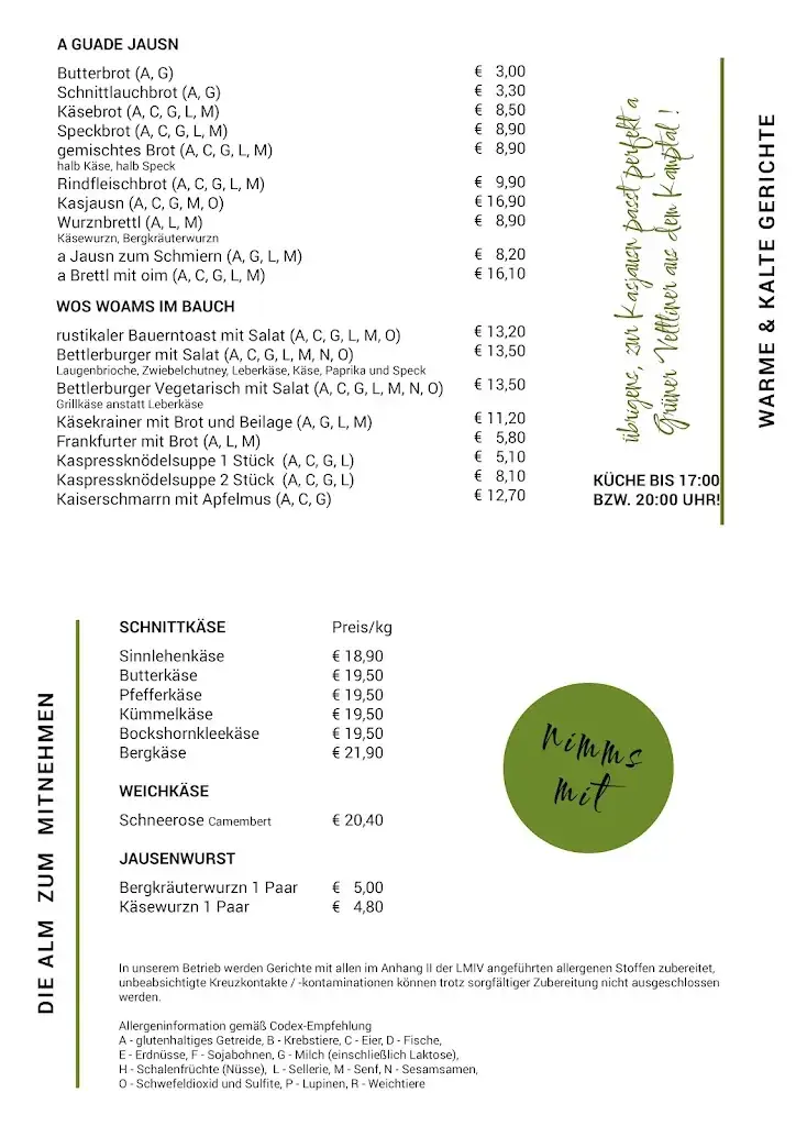 Menu_Sinnlehenalm_Leogang_image_2