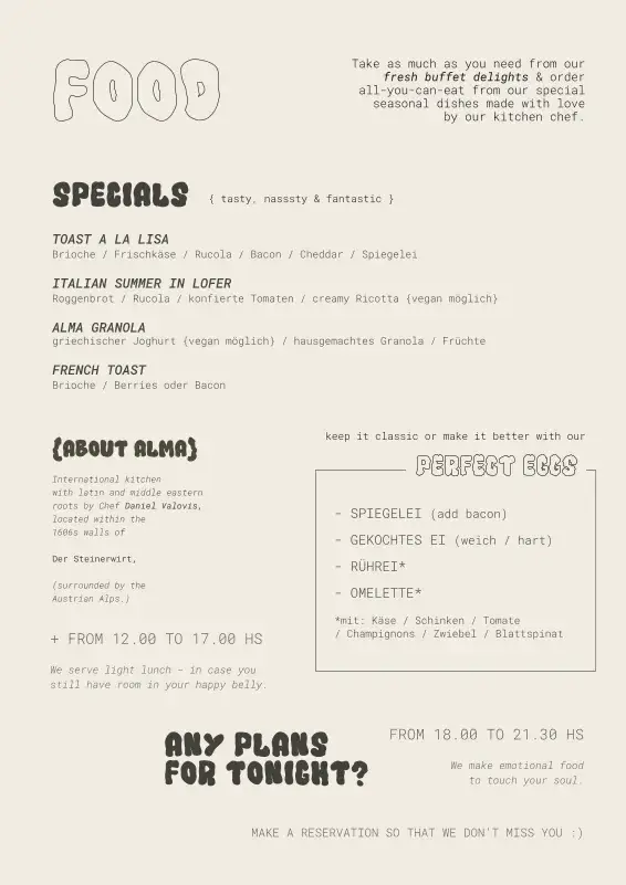 Menu_Alma Lofer - bar & restaurant_Lofer_image_1