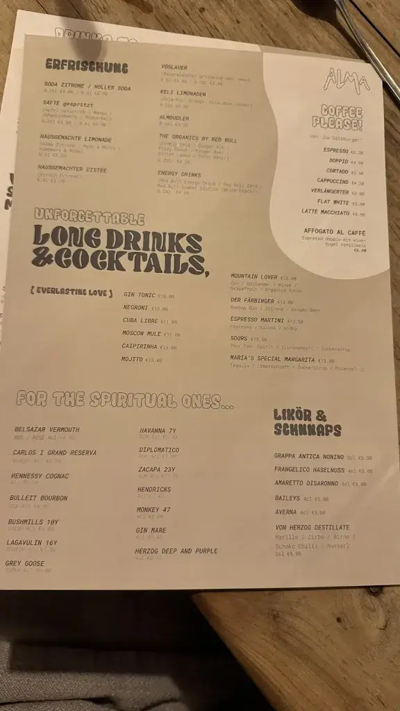 Menu_Alma Lofer - bar & restaurant_Lofer_image_2