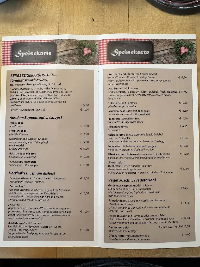 Menu_Haus Loderbichl_Lofer_image_1