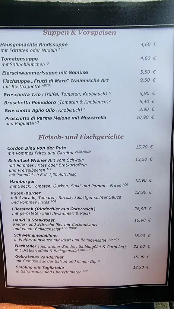 Menu_Cafe Konditorei Dankl Hotel & Restaurant_Lofer_image_2