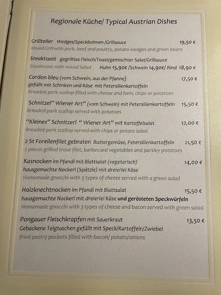 Menu_Gasthaus /Jausenstation Pauss Bauer_Mühlbach am Hochkönig_immagine_4
