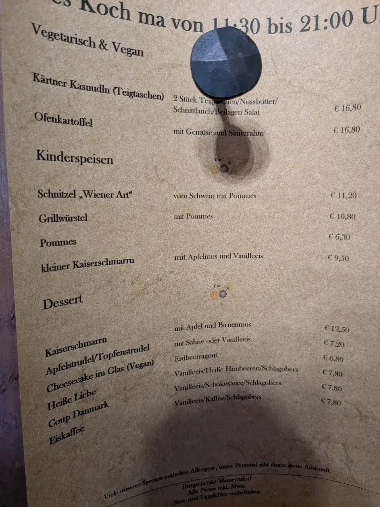 Menu_Burgschenke Mauterndorf_Mauterndorf_image_3