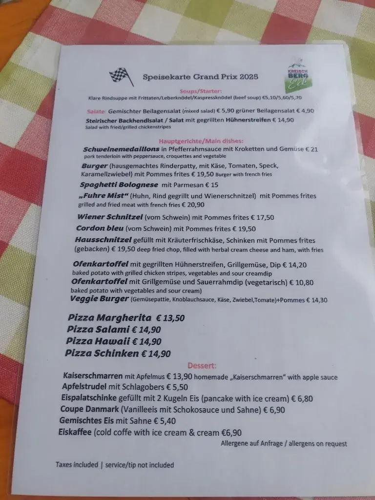 Menu_Hotel-Gasthof Weitgasser_Mauterndorf_image_1