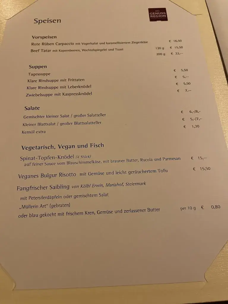 Menu_Hotel-Gasthof Weitgasser_Mauterndorf_image_3