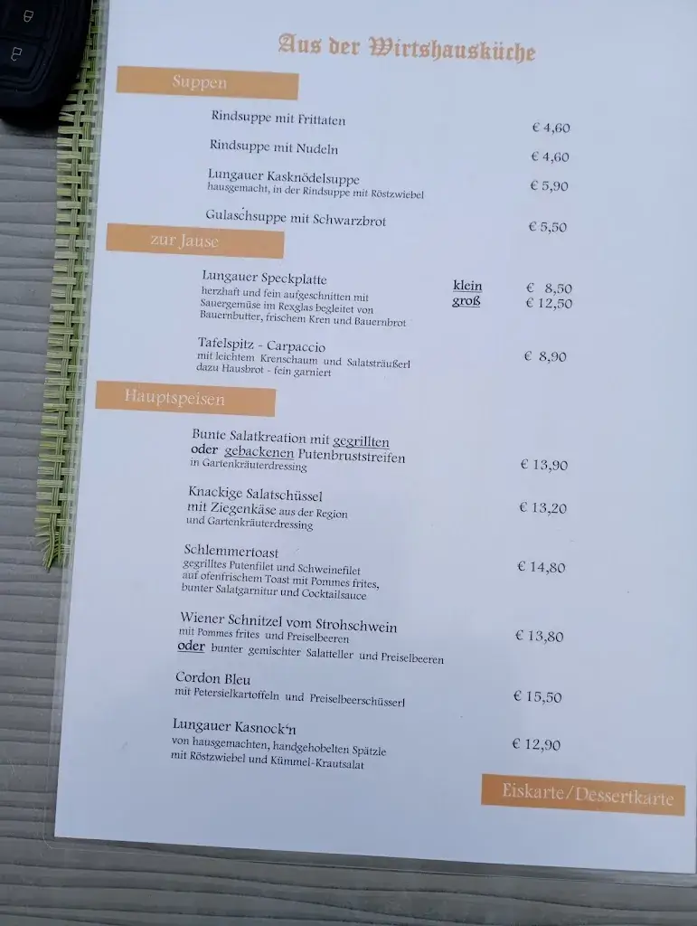 Menu_Prodinger's Wirtshaus_Mauterndorf_image_3