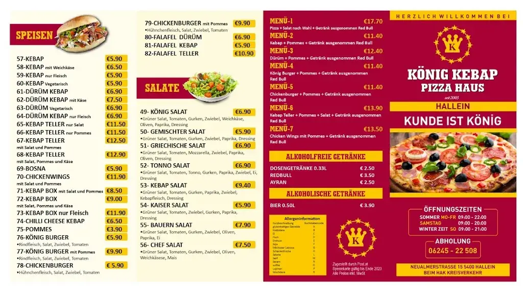Menu_König Kebap Pizza Haus Hallein_Neualm_image_2