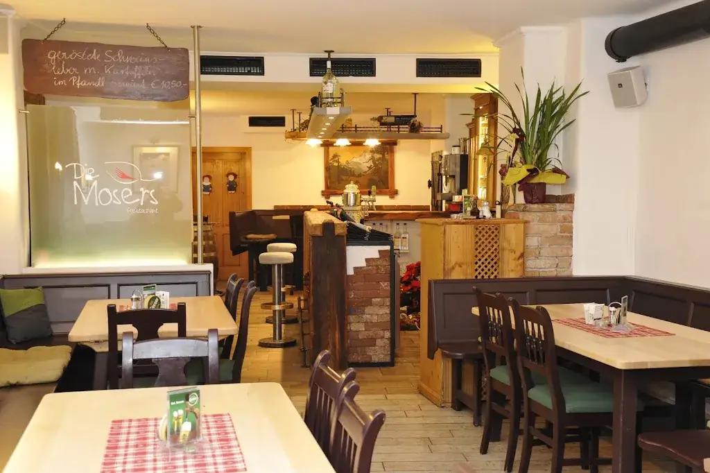 Die Mosers restaurant à Mariapfarr