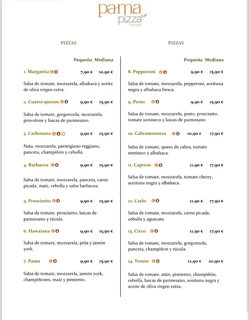 Menu_PAMA PIZZA HOUSE_Pama_immagine_2